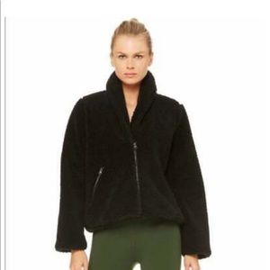Alo Yoga Cozy Up jacket-black